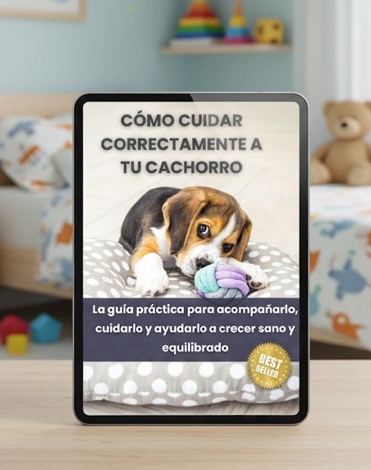 CÓMO CUIDAR CORRECTAMENTE A TU CACHORRO - La guía práctica para acompañarlo, cuidarlo y ayudarlo a crecer sano y equilibrado